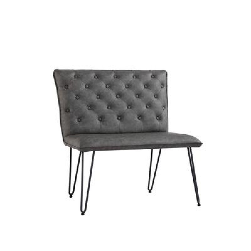 DC CH Studded Back Bench Grey/Graphite